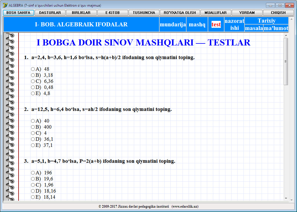 Foydalanuvchilar Uchun Yordam